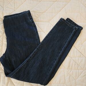 Soft Surroundings Dark Indigo Denim - Comfort Waistband
